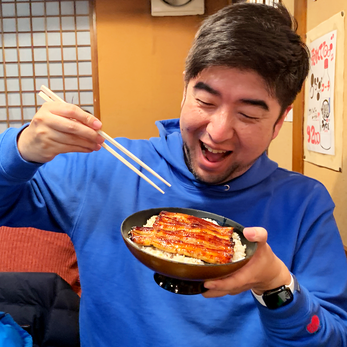 三島のうなぎ丼とロンド